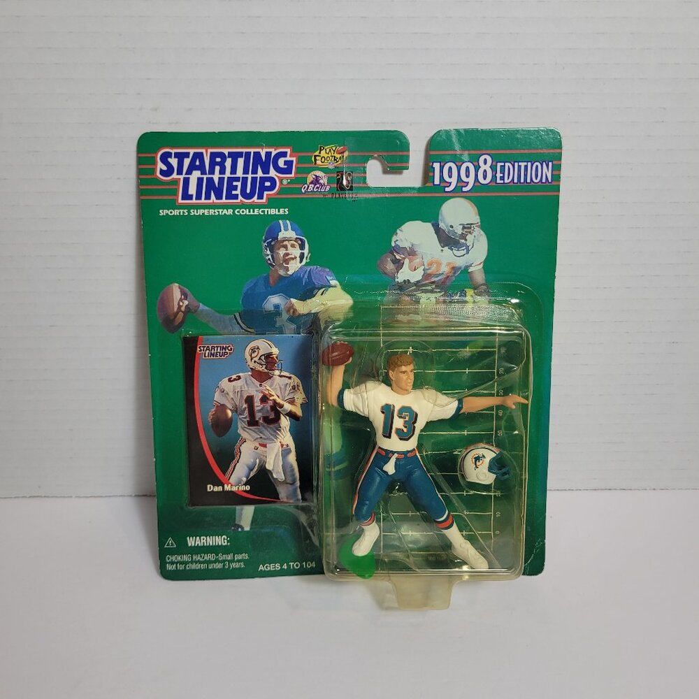 Starting Lineup 1998 Edition Dan Marino Figure New Sealed See Description